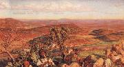William Holman Hunt The Plain of Esdraelon from the Heights above Nazareth painting